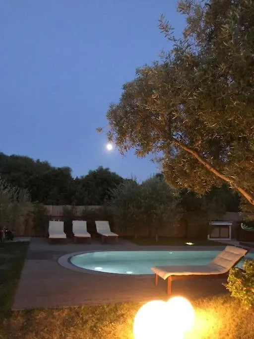 Semesterbostad Villa Con Piscina Sulla Spiaggia Di Porto Giunco. Notteri Italien